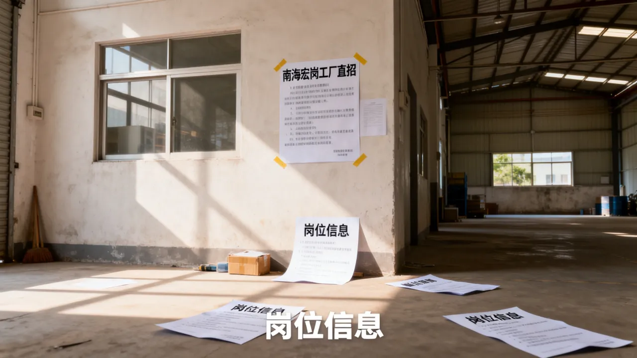 南海宏岗招聘信息哪里最全?,附近工厂直招怎么找-图3 南海宏岗招聘信息哪里最全?,附近工厂直招怎么找-图3