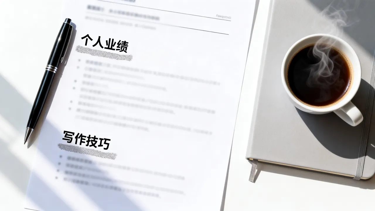 简历中个人业绩怎么写，简历个人业绩写作技巧有哪些-图3