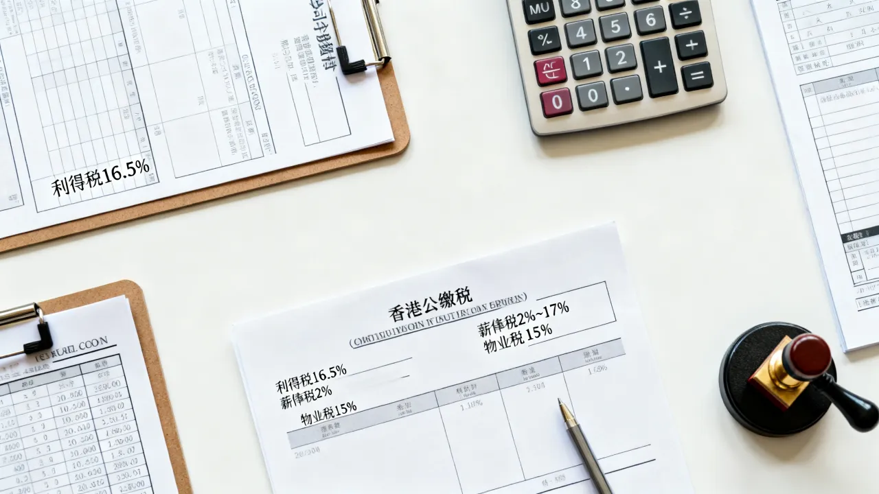 香港公司如何缴税?需要缴纳哪些税种和税率?-图2 香港公司如何缴税?需要缴纳哪些税种和税率?-图2