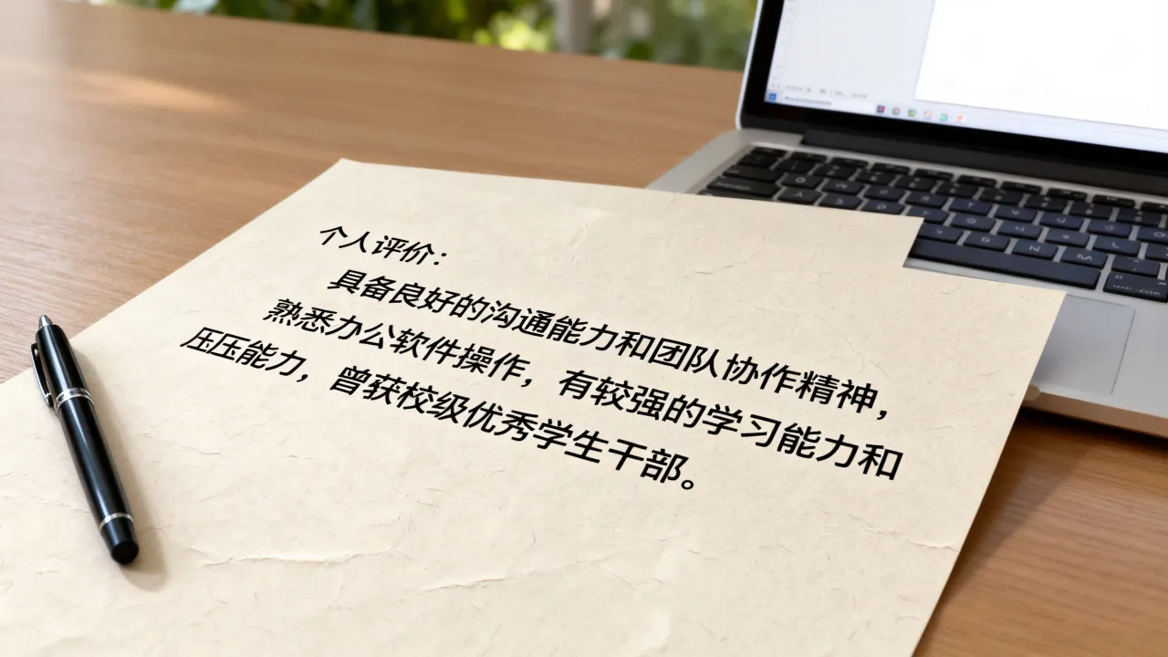 找工作个人评价怎么写,求职简历自我评价怎么写才能吸引HR