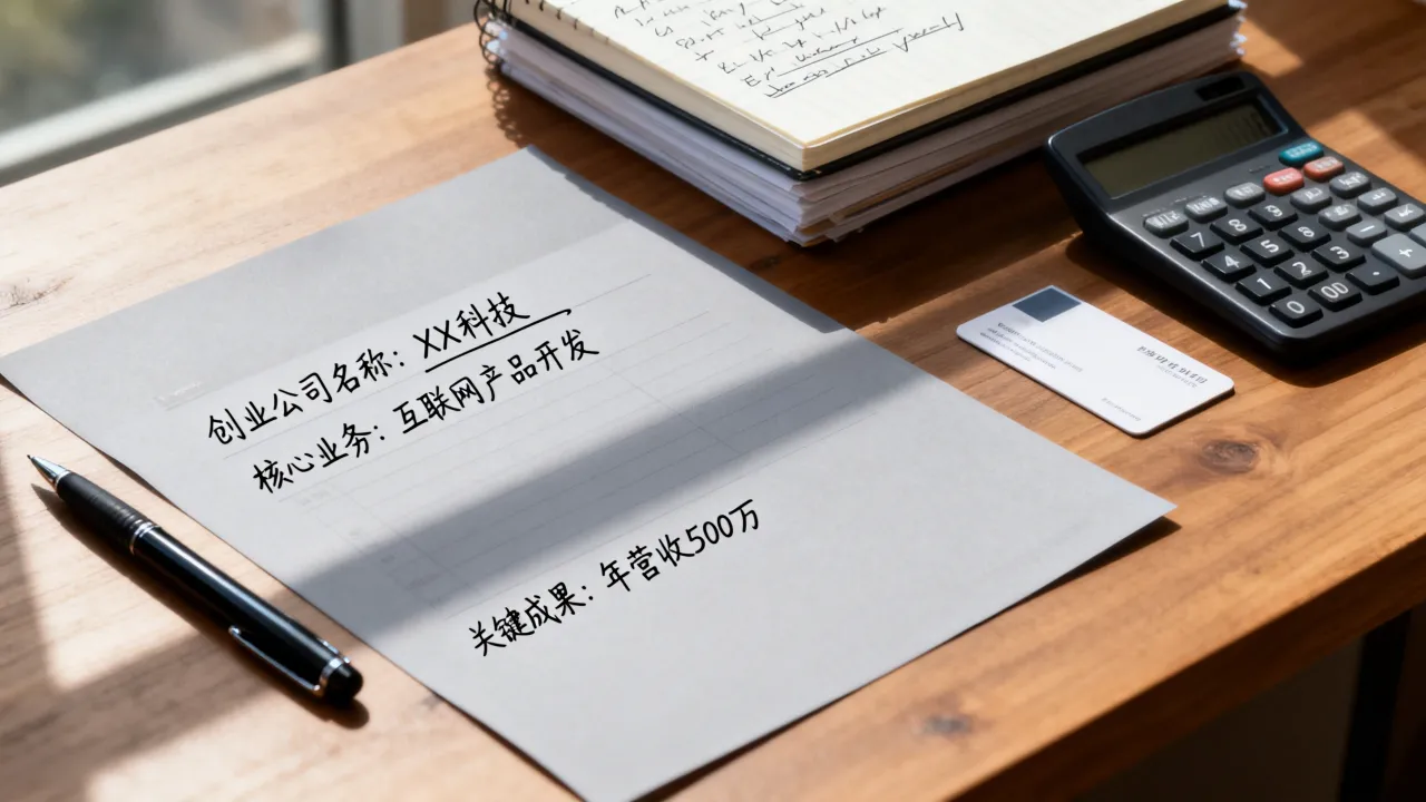 自己创业简历上怎么填，创业经历怎么写才加分？-图2