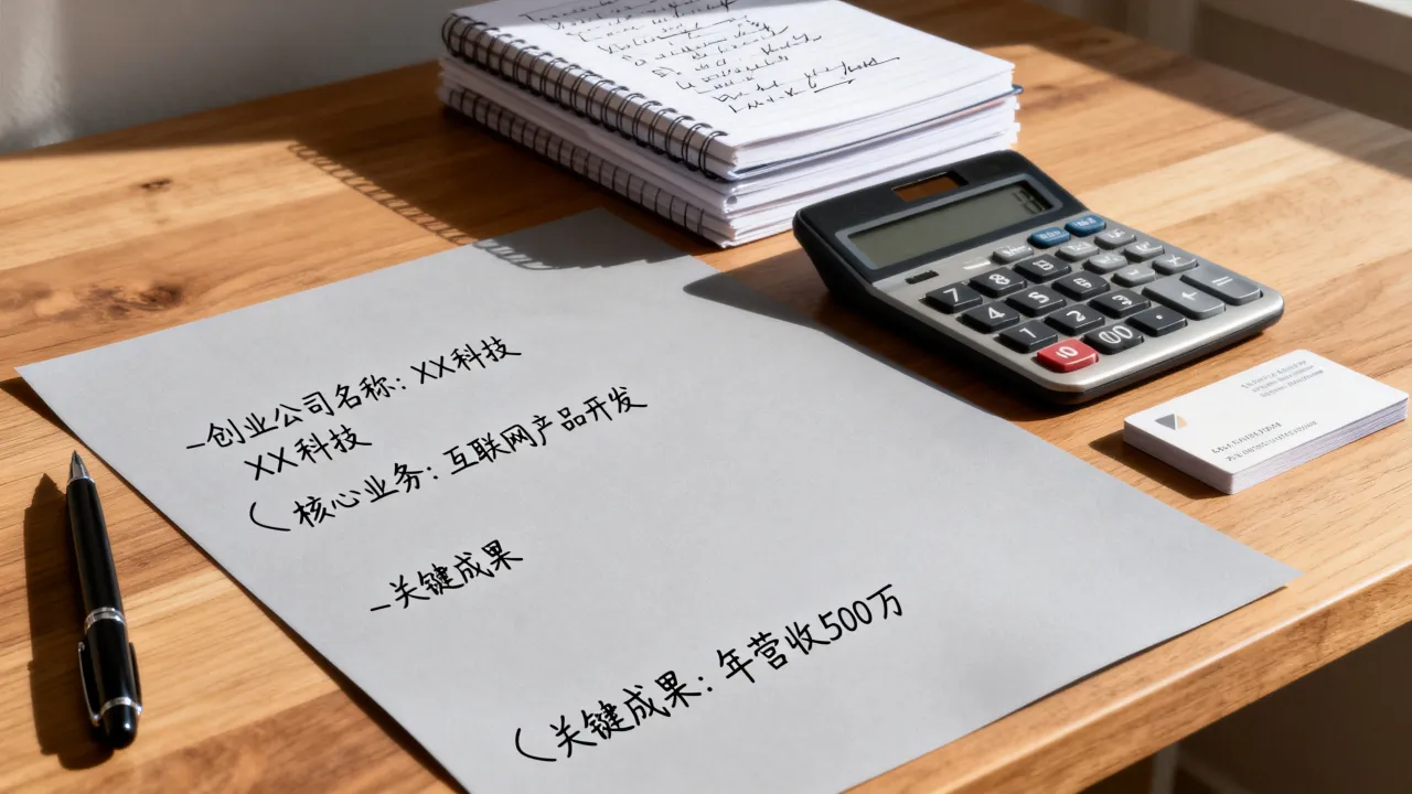自己创业简历上怎么填，创业经历怎么写才加分？-图3