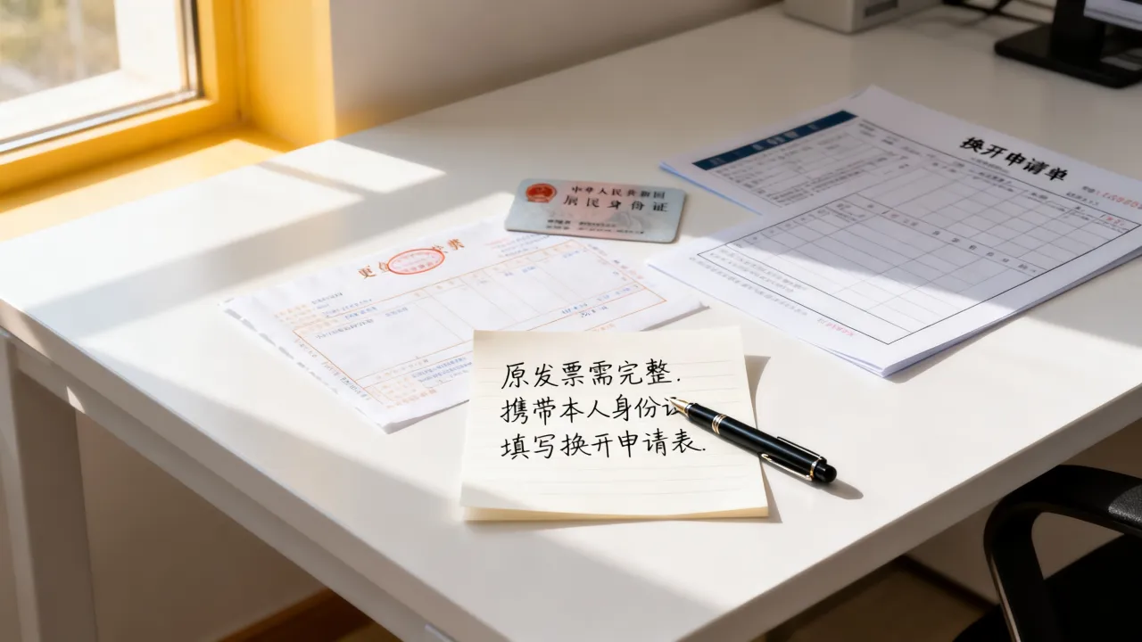 如何更换发票?发票换开需要哪些材料?