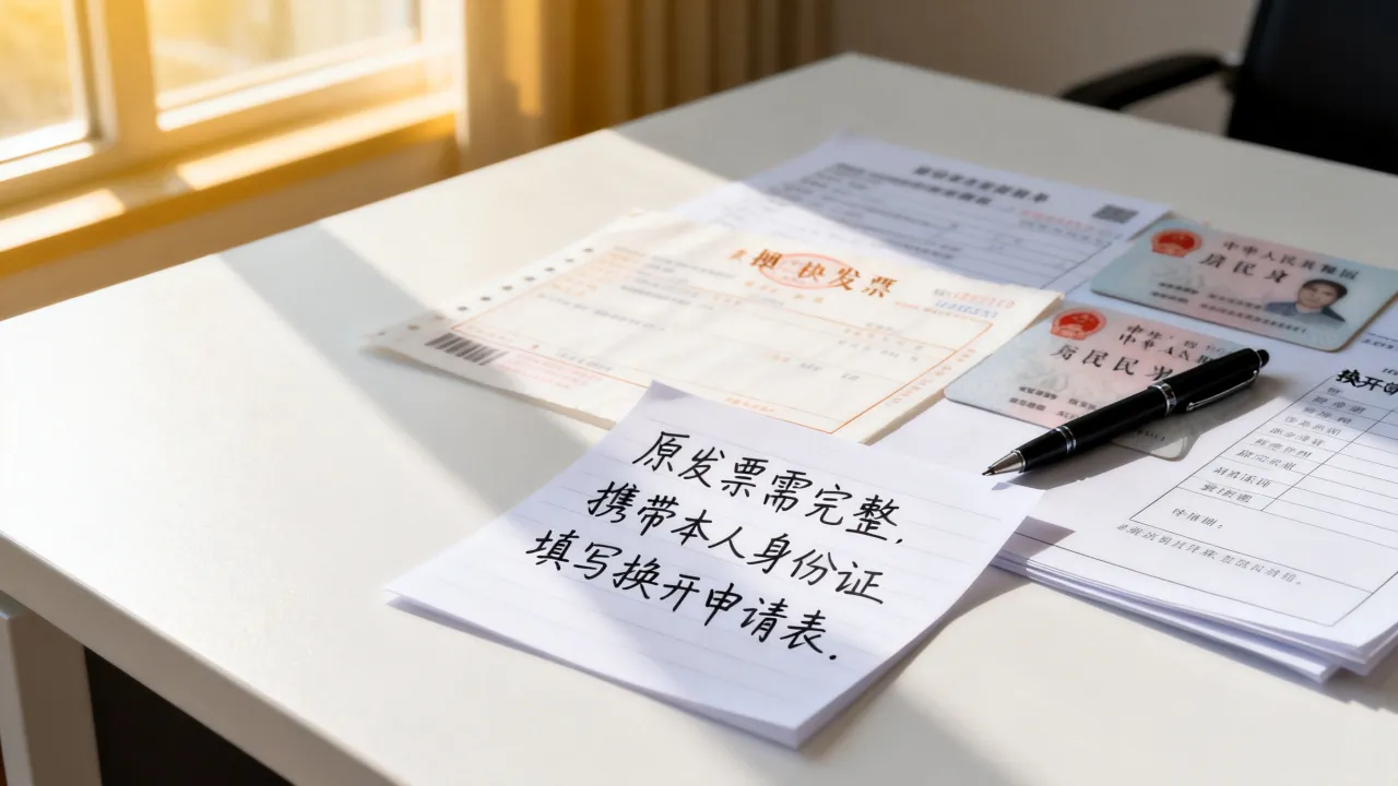 如何更换发票?发票换开需要哪些材料?-图2 如何更换发票?发票换开需要哪些材料?-图2