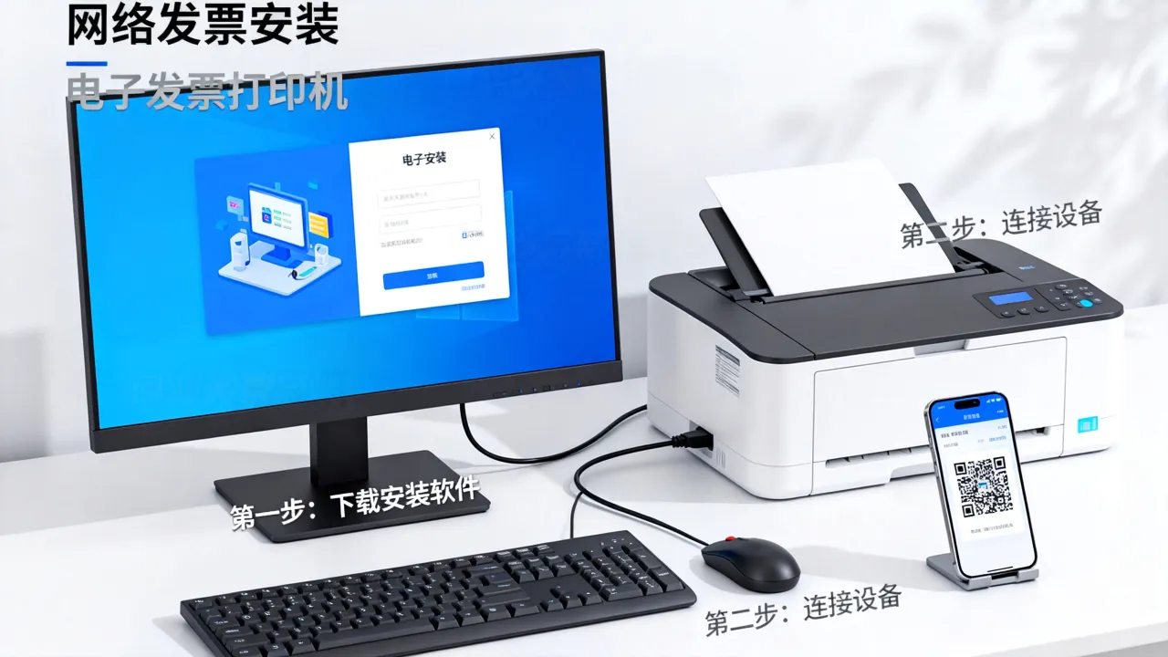 网络发票如何安装,电子发票打印机怎么设置?-图2 网络发票如何安装,电子发票打印机怎么设置?-图2