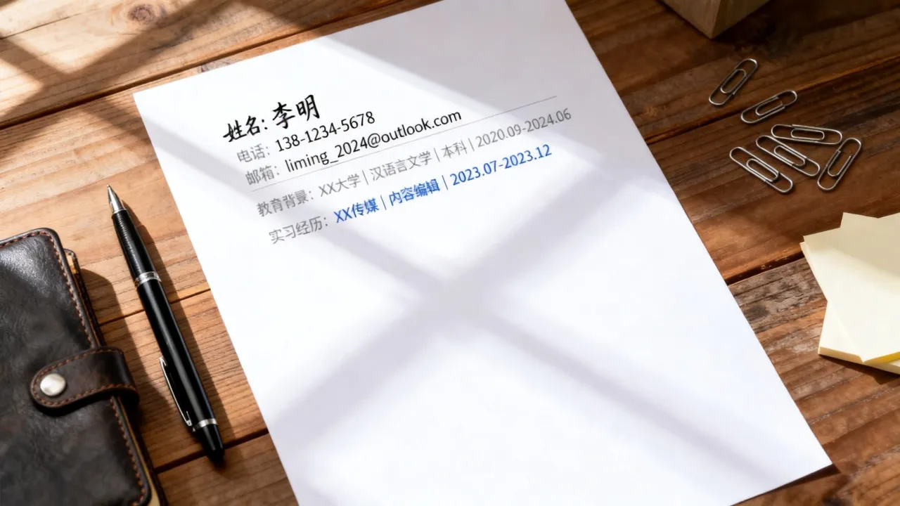 大学生简历怎么制作?应届生求职简历模板怎么写最加分?