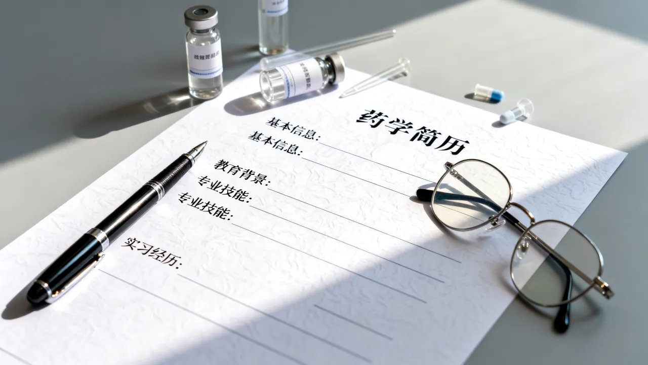 药学个人简历怎么写,药学简历怎么写才能突出优势获面试