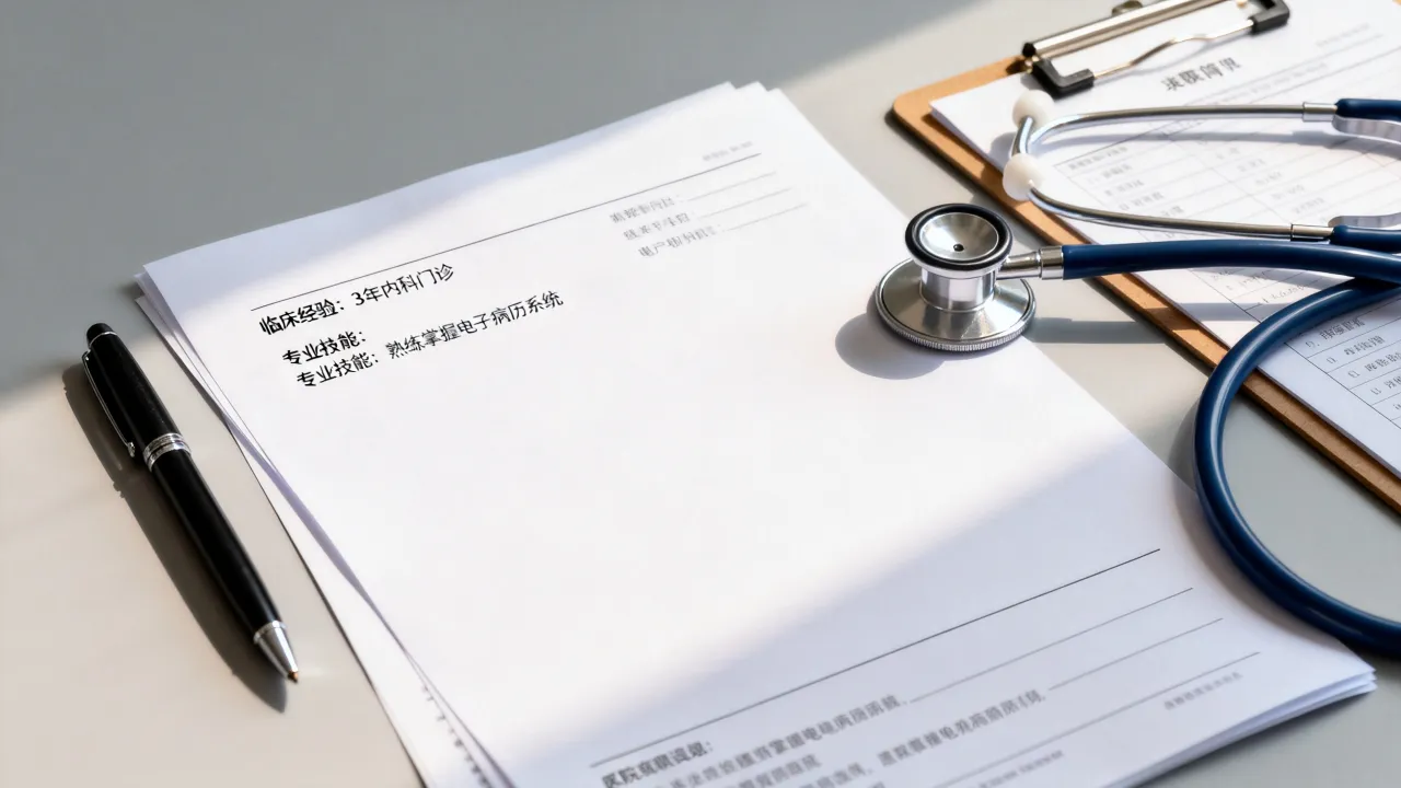 去医院上班简历怎么写,医院招聘最看重简历中的哪些内容?