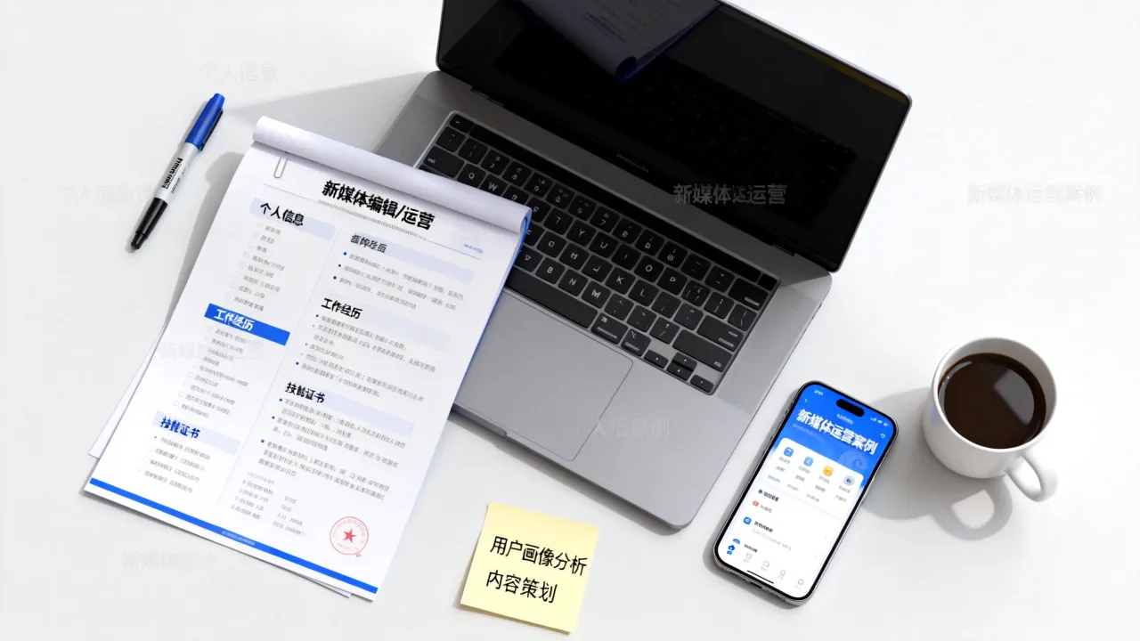 新媒体编辑简历怎么写,零基础转行新媒体运营简历该如何写?-图3 新媒体编辑简历怎么写,零基础转行新媒体运营简历该如何写?-图3