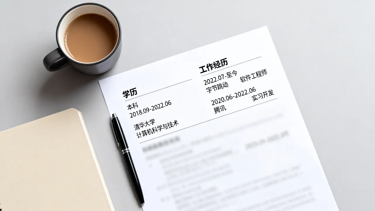 学历及工作经历怎么写?简历中工作经历和学历填写技巧详解