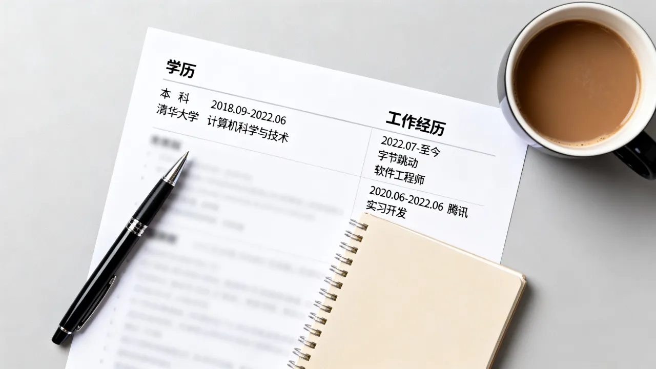 学历及工作经历怎么写?简历中工作经历和学历填写技巧详解-图2 学历及工作经历怎么写?简历中工作经历和学历填写技巧详解-图2