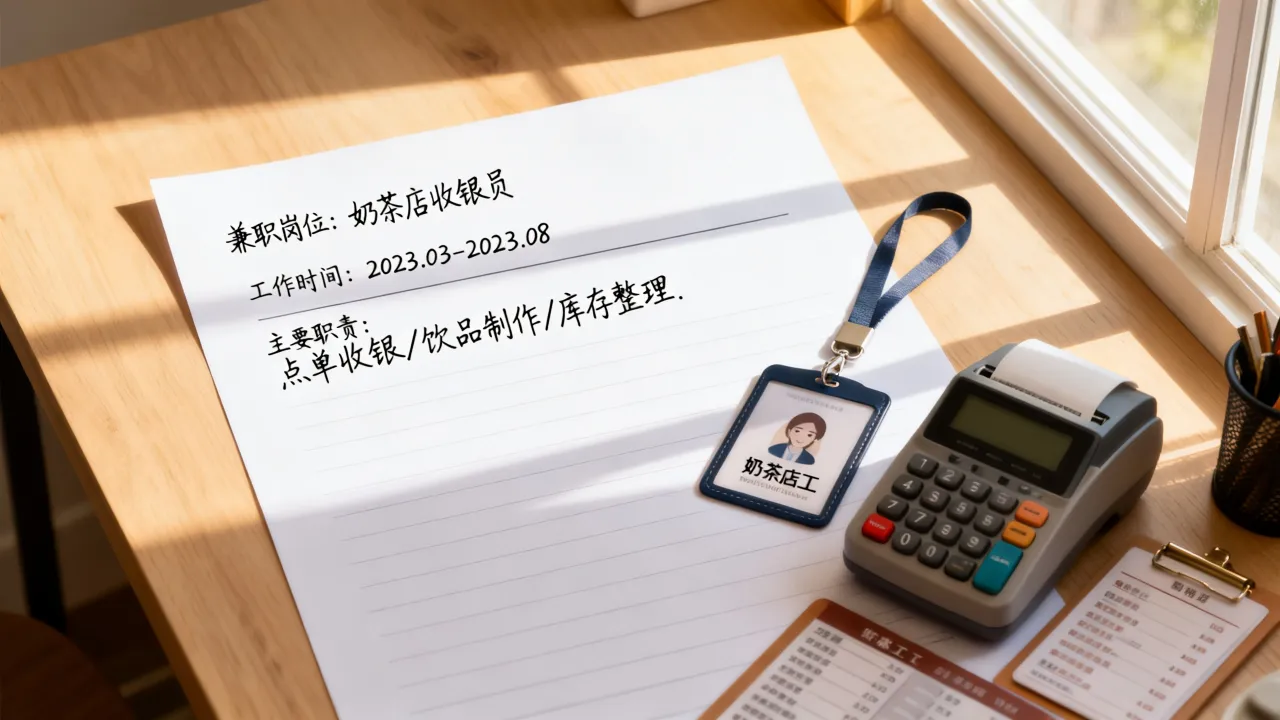 怎么描述兼职工作经历,简历上兼职经历要怎么写?