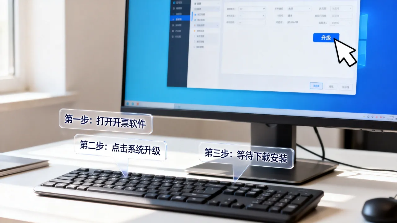 开票系统如何升级,开票软件怎么升级操作流程?-图3 开票系统如何升级,开票软件怎么升级操作流程?-图3