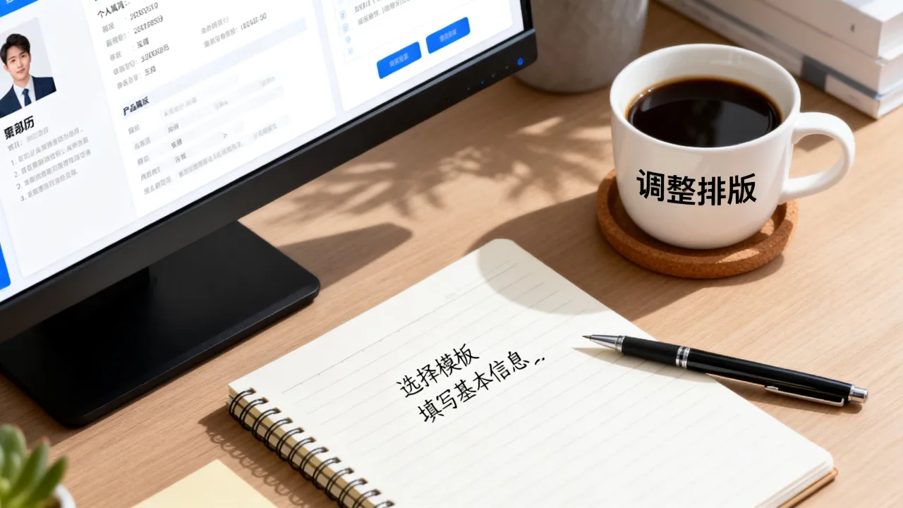 怎么在电脑做个人简历？零基础小白快速制作教程，有哪些简单方法-图2
