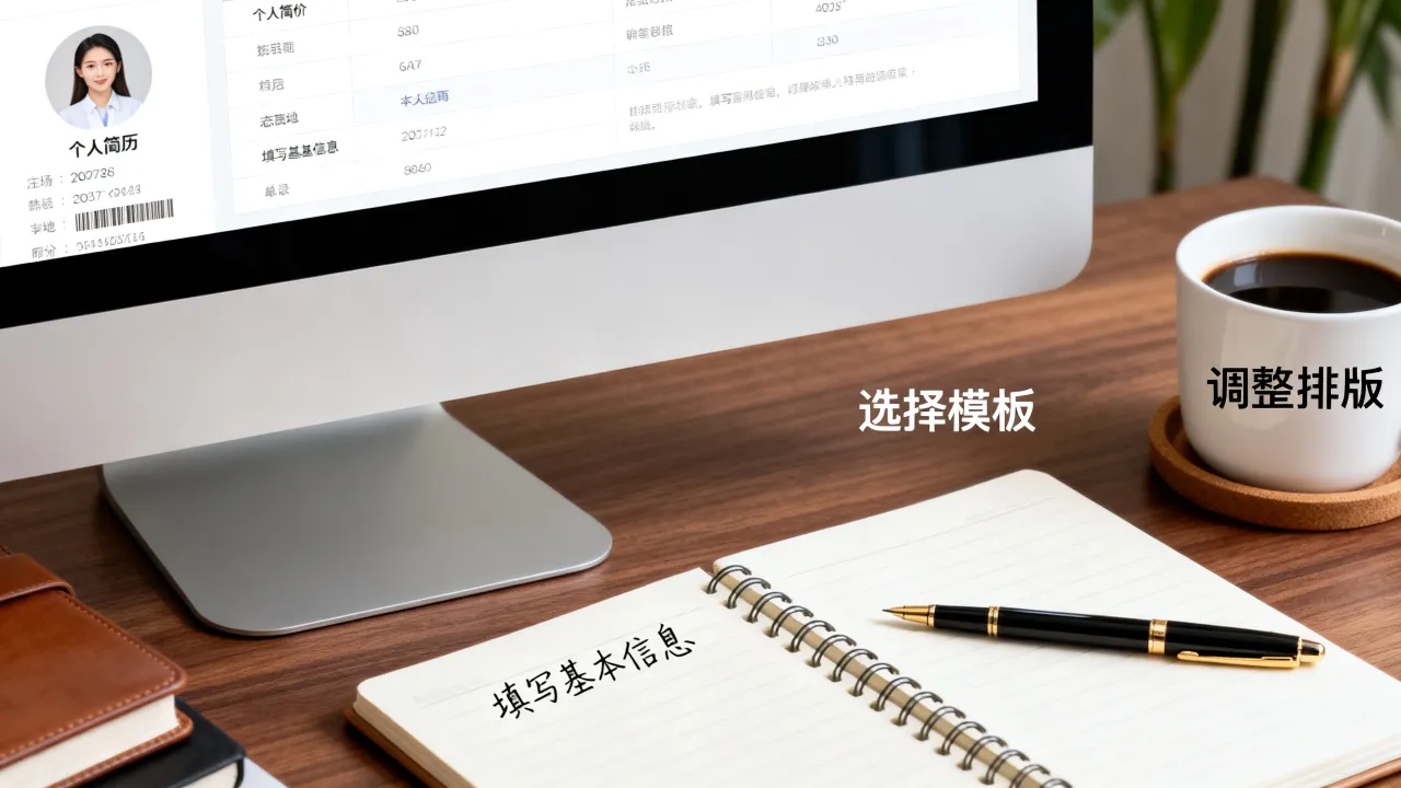 怎么在电脑做个人简历？零基础小白快速制作教程，有哪些简单方法-图3