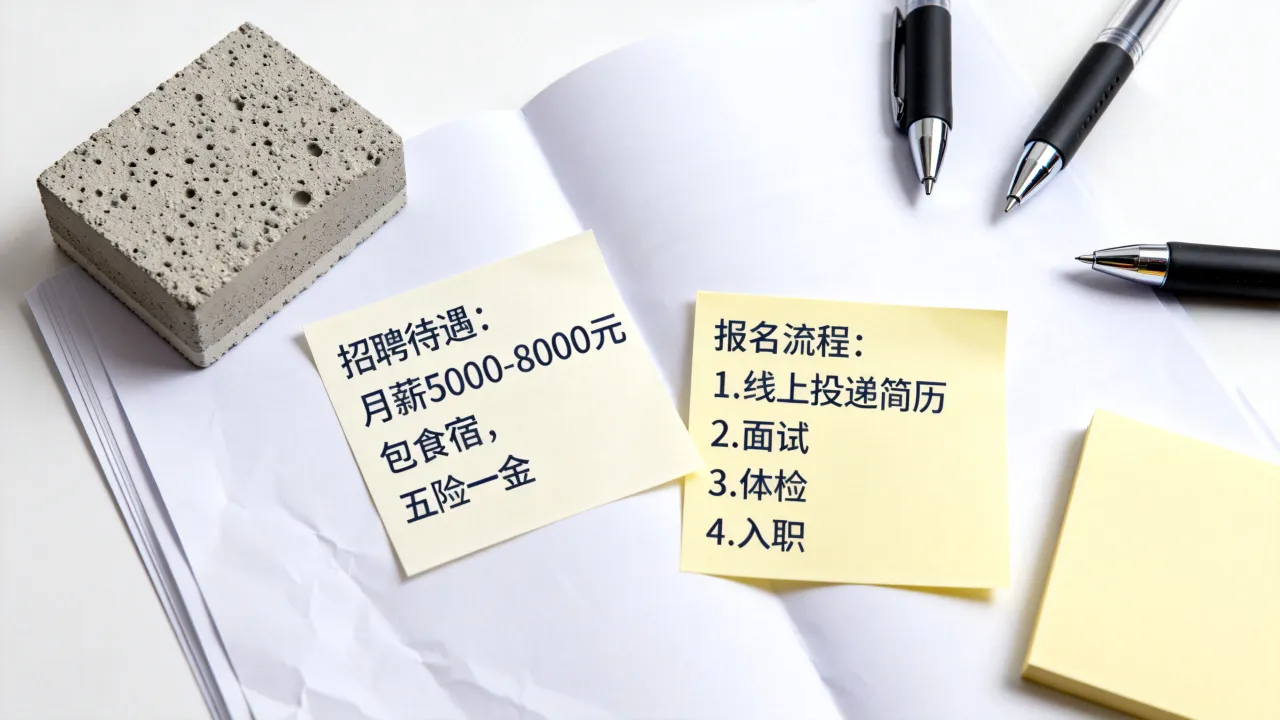 枣庄华沃水泥招聘待遇怎么样,怎么进厂报名
