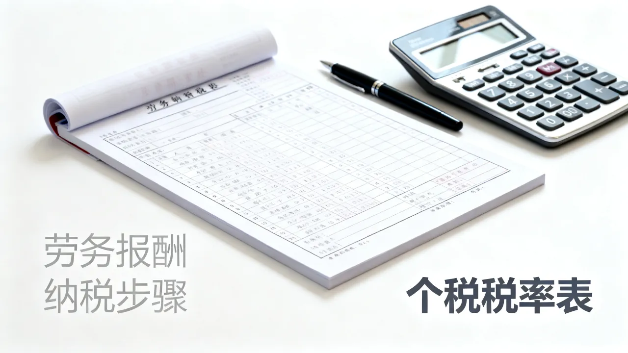 劳务报酬如何纳税,劳务报酬个税税率是多少?-图2 劳务报酬如何纳税,劳务报酬个税税率是多少?-图2