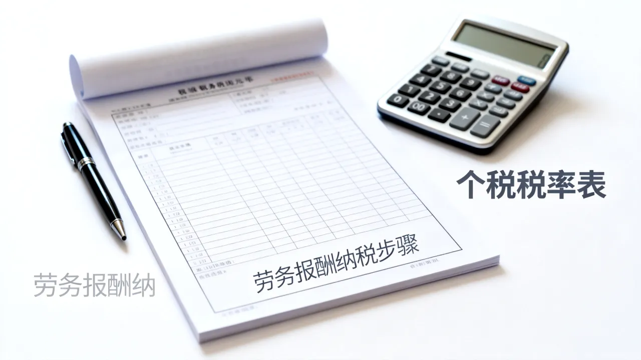 劳务报酬如何纳税,劳务报酬个税税率是多少?-图3 劳务报酬如何纳税,劳务报酬个税税率是多少?-图3