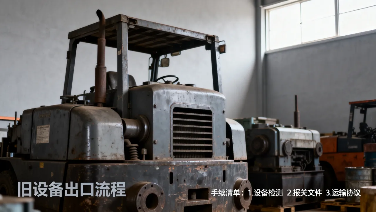 旧设备如何出口?出口旧设备需要哪些手续和条件