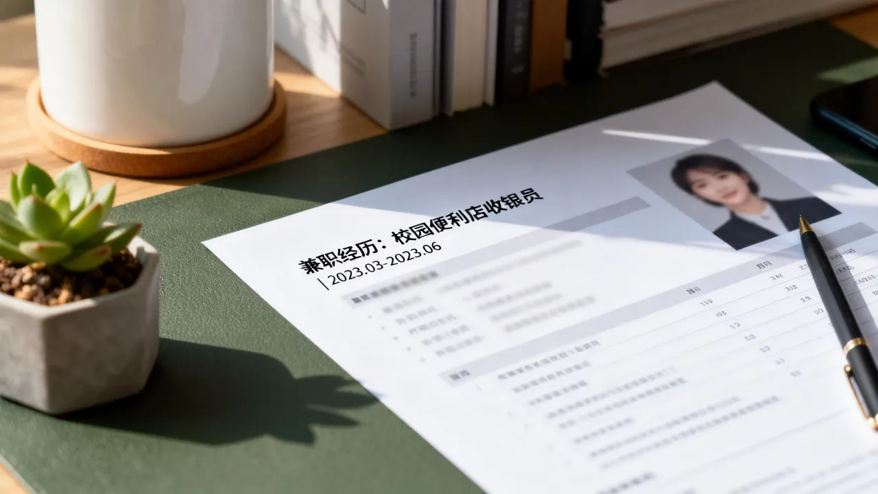 兼职的工作经历怎么写,简历上如何描述才出彩?