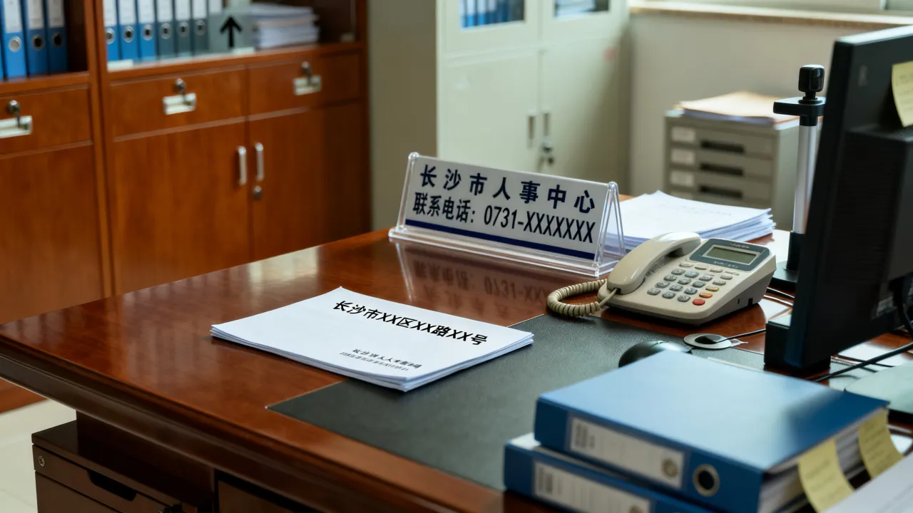 长沙市人事中心办公地址在哪?怎么查询联系电话?