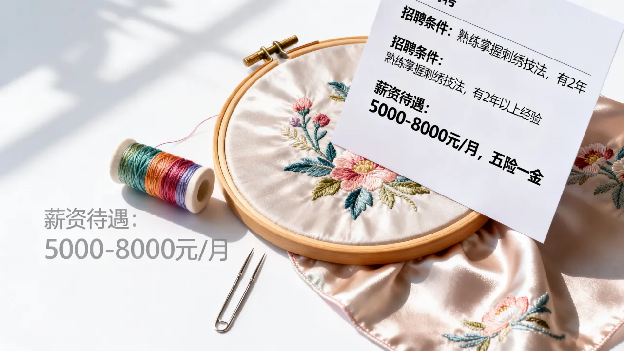 联翔刺绣公司招聘需要什么条件,薪资待遇怎么样?