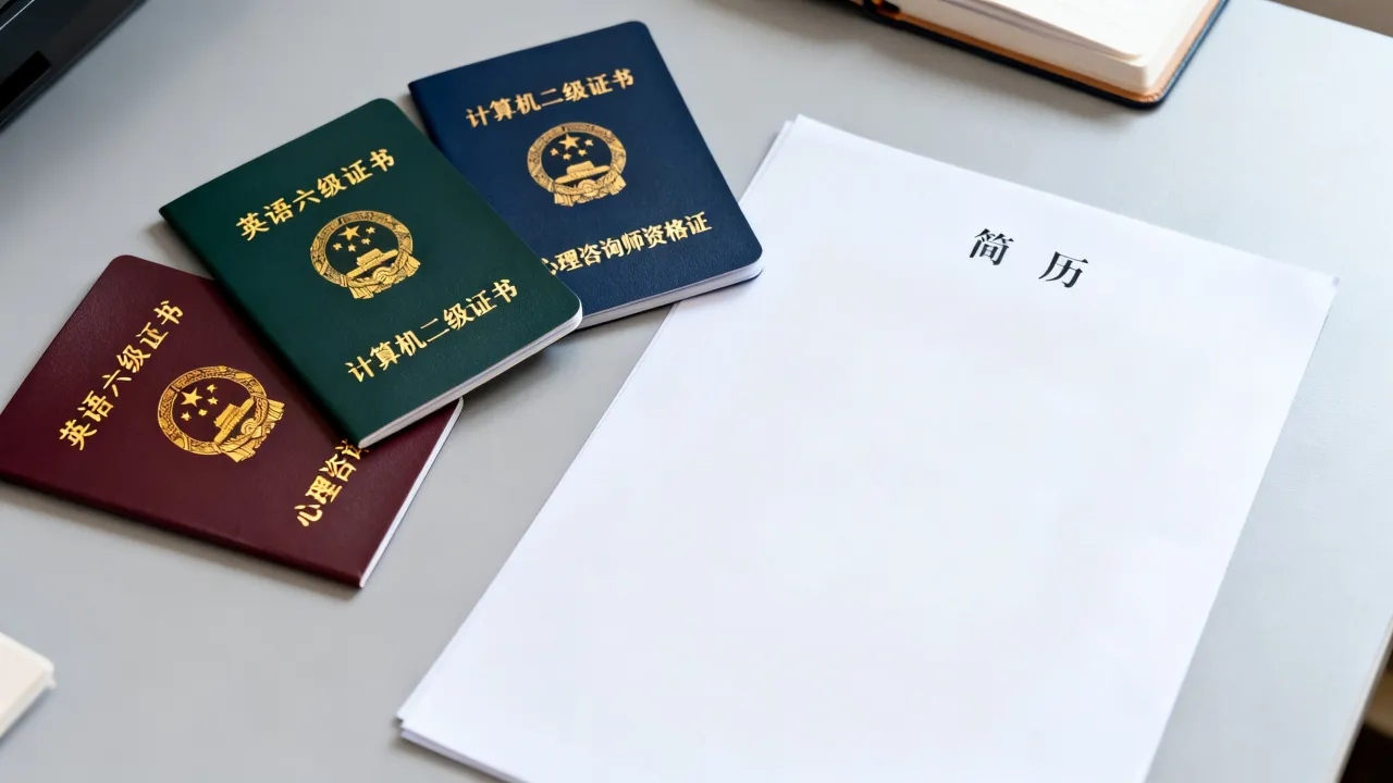 简历上证书名称怎么写?证书名称填错会影响求职吗?-图2 简历上证书名称怎么写?证书名称填错会影响求职吗?-图2