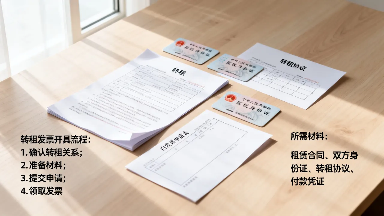 转租如何开具发票,具体流程和所需材料有哪些?-图2 转租如何开具发票,具体流程和所需材料有哪些?-图2