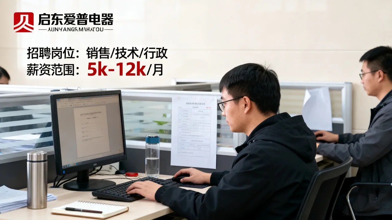 启东爱普电器招聘待遇怎么样,工资高吗-图1 启东爱普电器招聘待遇怎么样,工资高吗-图1