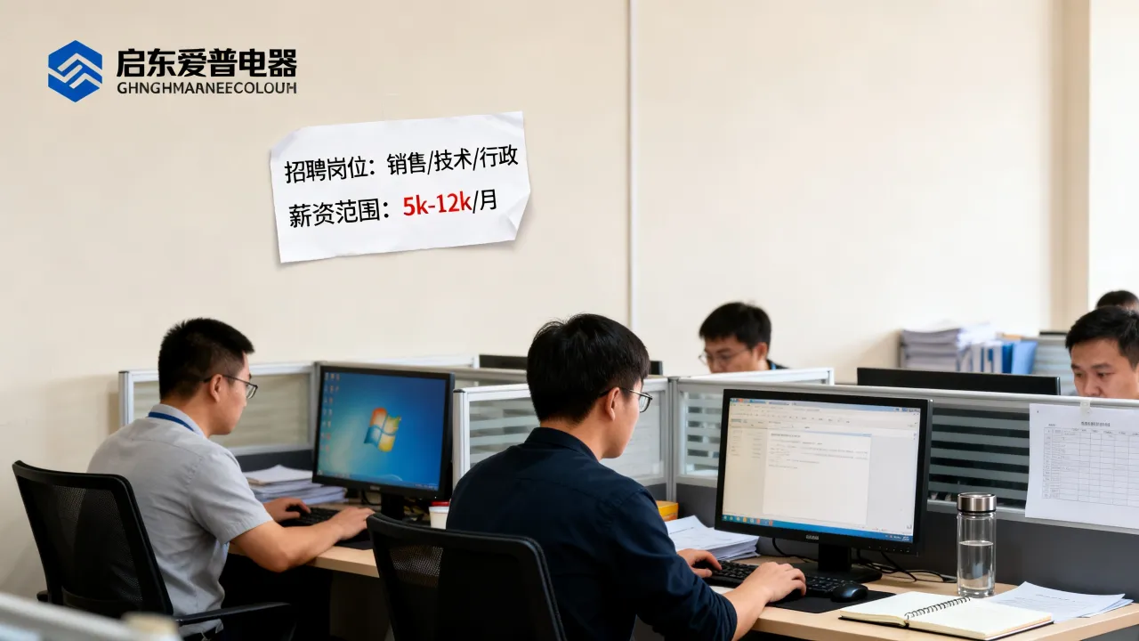 启东爱普电器招聘待遇怎么样,工资高吗-图2 启东爱普电器招聘待遇怎么样,工资高吗-图2