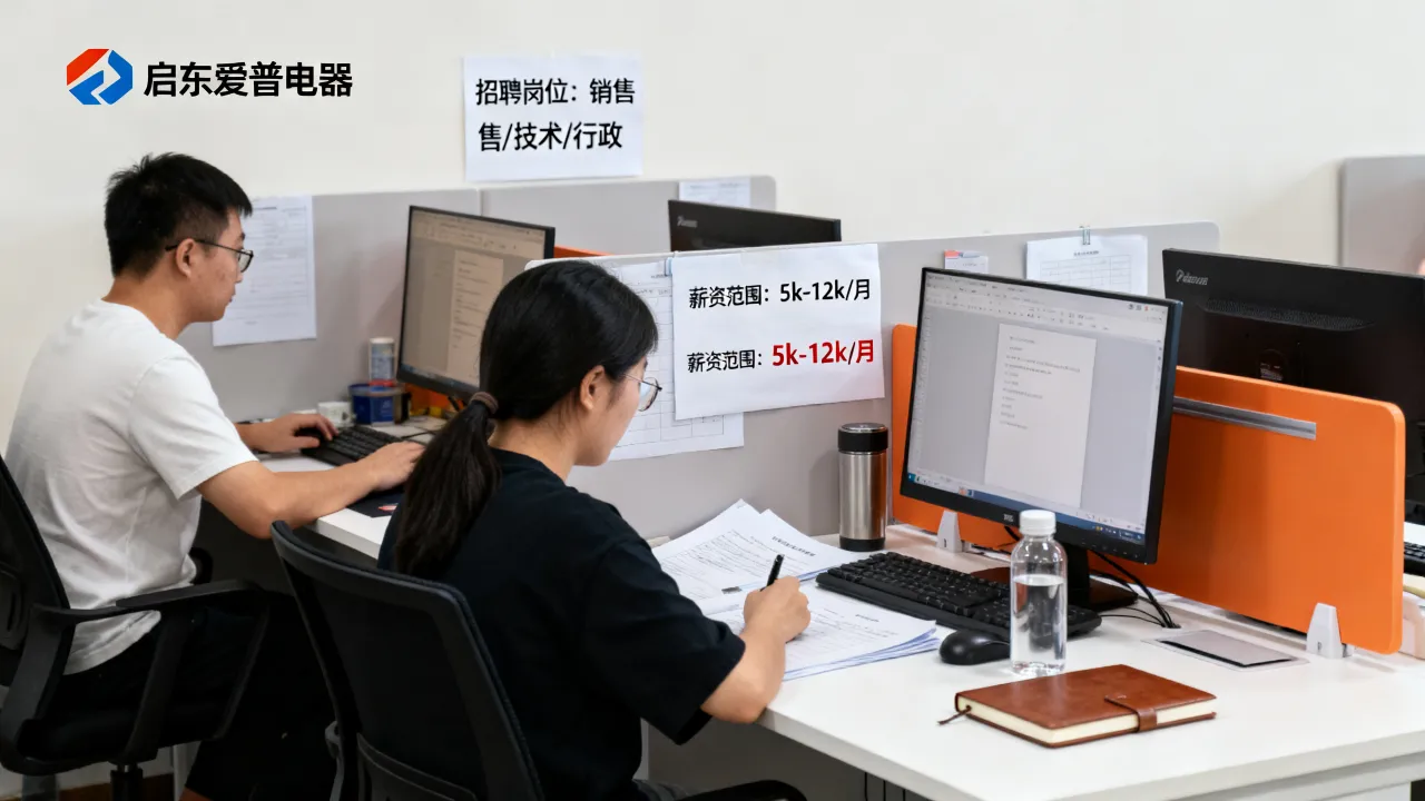 启东爱普电器招聘待遇怎么样,工资高吗-图3 启东爱普电器招聘待遇怎么样,工资高吗-图3