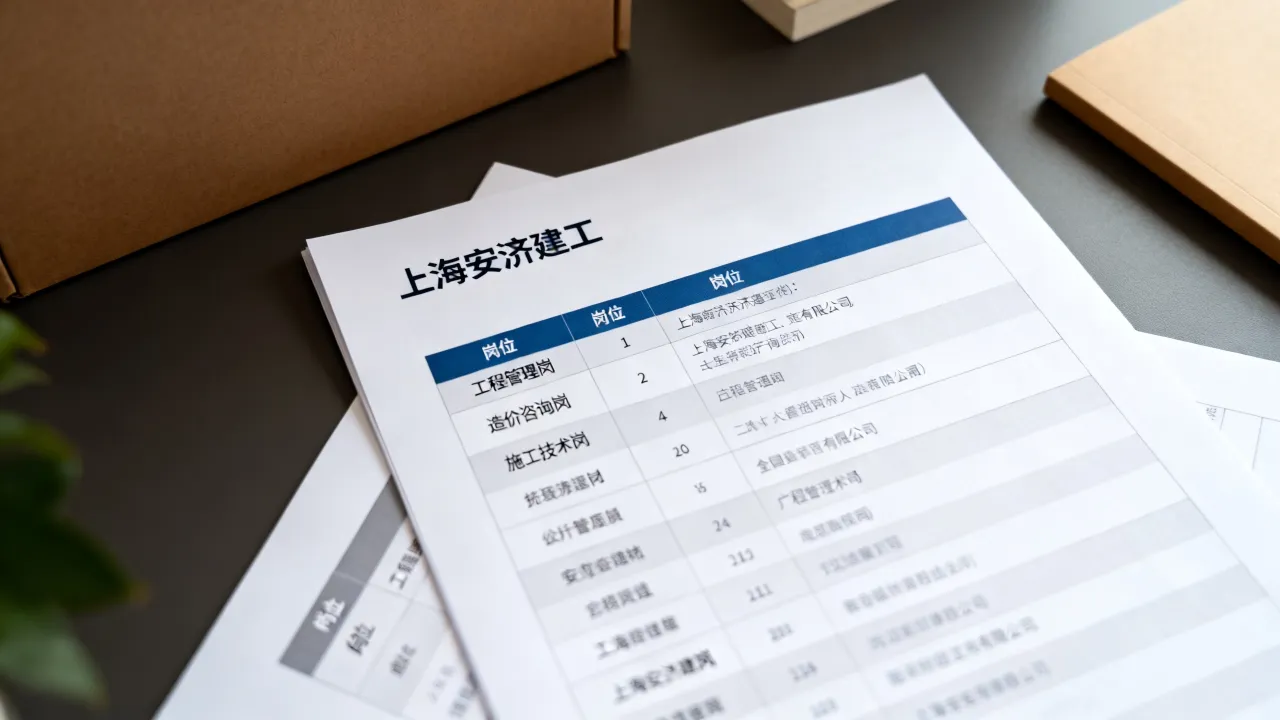 上海安济建工招聘怎么样，上海安济建工招聘岗位有哪些