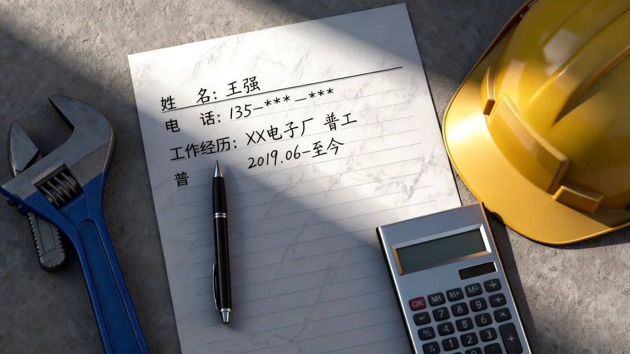 普工类的简历怎么写,普工简历模板范文怎么写才能被录用?-图3 普工类的简历怎么写,普工简历模板范文怎么写才能被录用?-图3