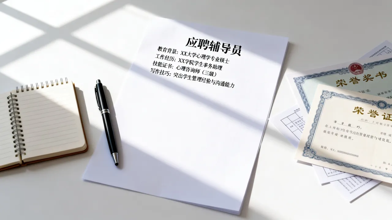 应聘辅导员简历怎么写，有哪些吸引招聘者的写作技巧？-图3