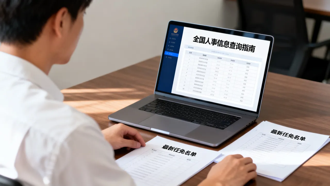 全国人事信息怎么查？最新任免名单在哪里看？-图1