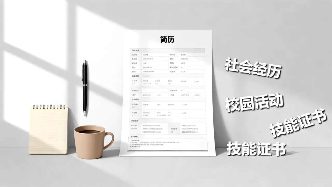 简历上社会经历怎么写，没有社会经历简历怎么写-图2