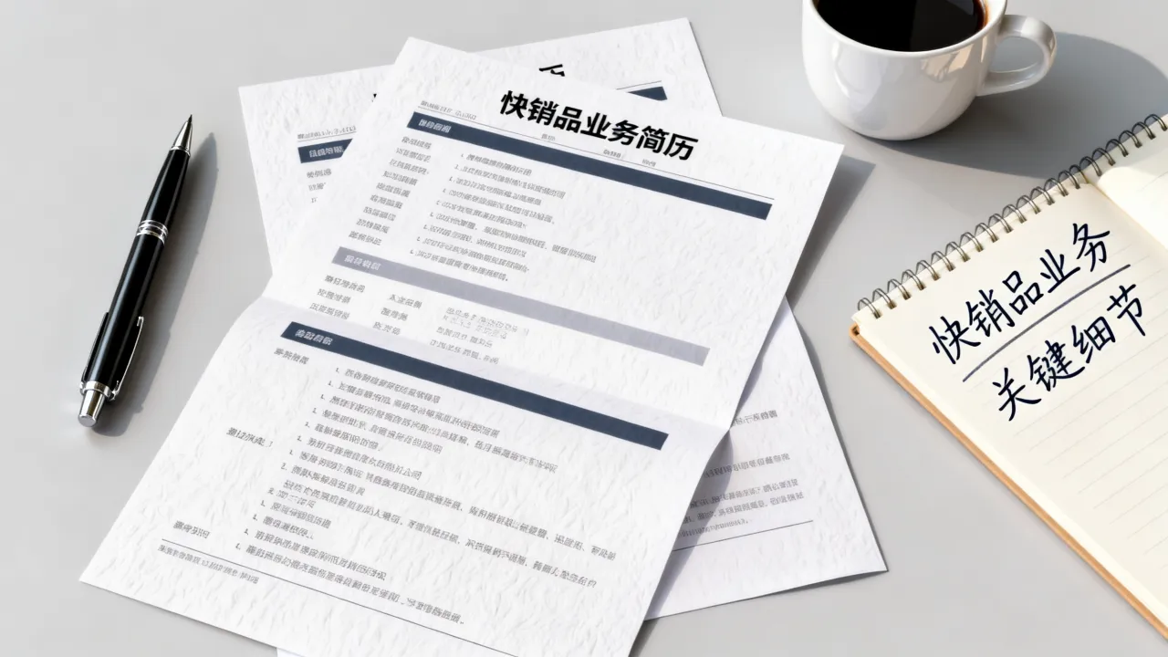 快销品业务简历怎么写,有哪些让面试官无法拒绝的关键细节?-图2 快销品业务简历怎么写,有哪些让面试官无法拒绝的关键细节?-图2