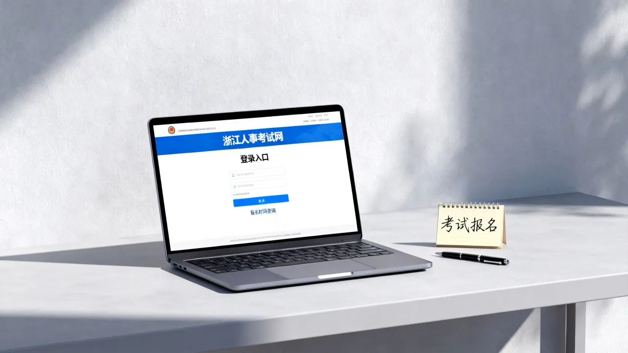浙江人事考试网怎么登录报名，报名时间在哪里查