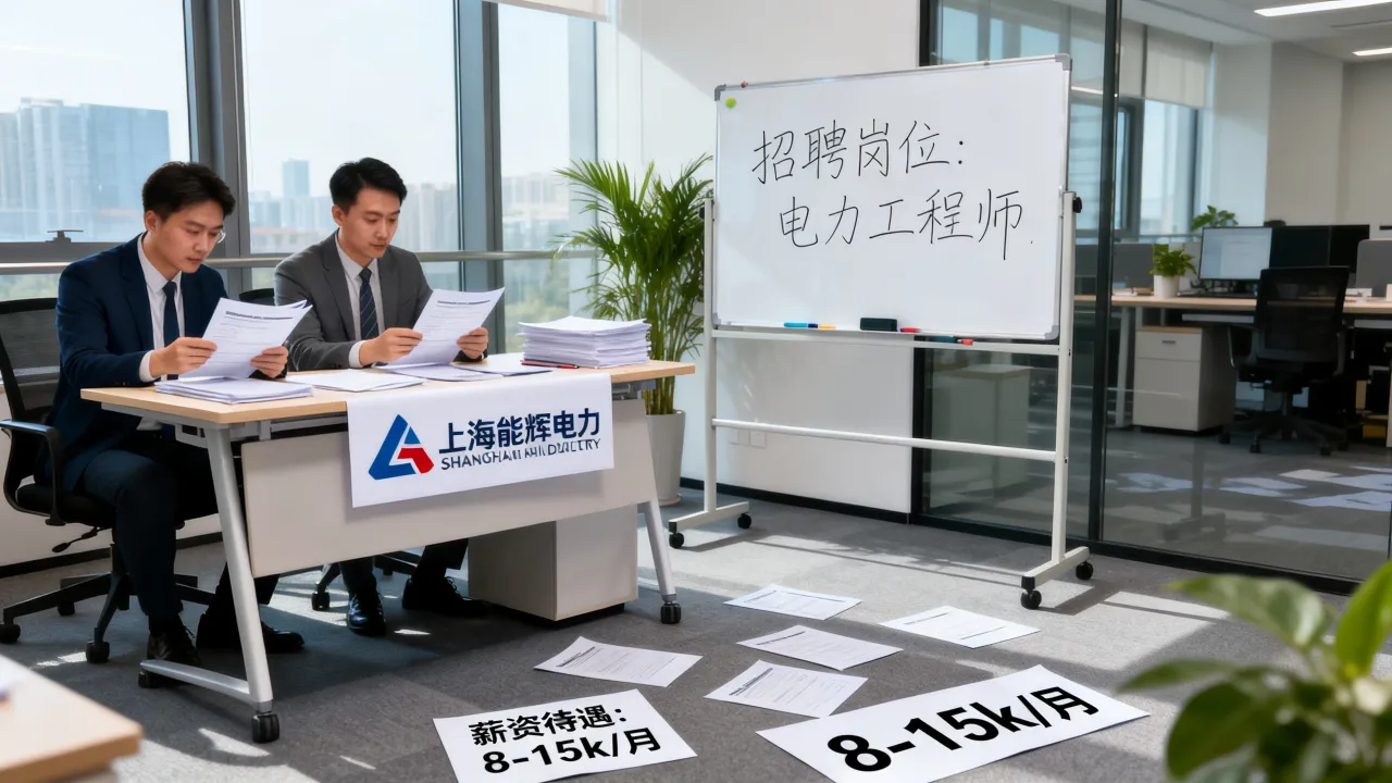 上海能辉电力招聘怎么样？，薪资待遇如何？
