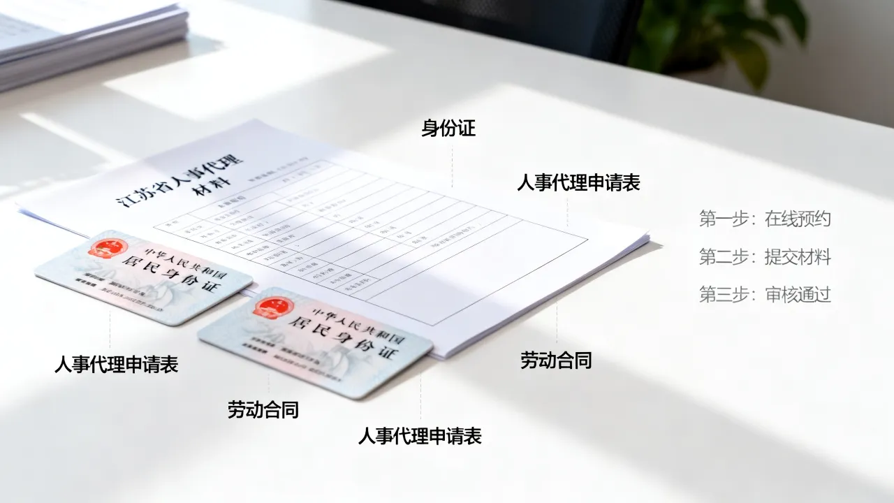 江苏省人事代理怎么办理?,需要哪些材料和流程-图2 江苏省人事代理怎么办理?,需要哪些材料和流程-图2