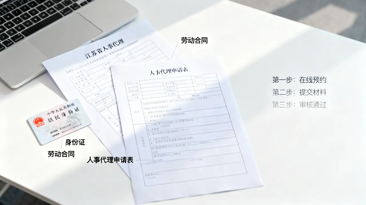 江苏省人事代理怎么办理?,需要哪些材料和流程-图3 江苏省人事代理怎么办理?,需要哪些材料和流程-图3