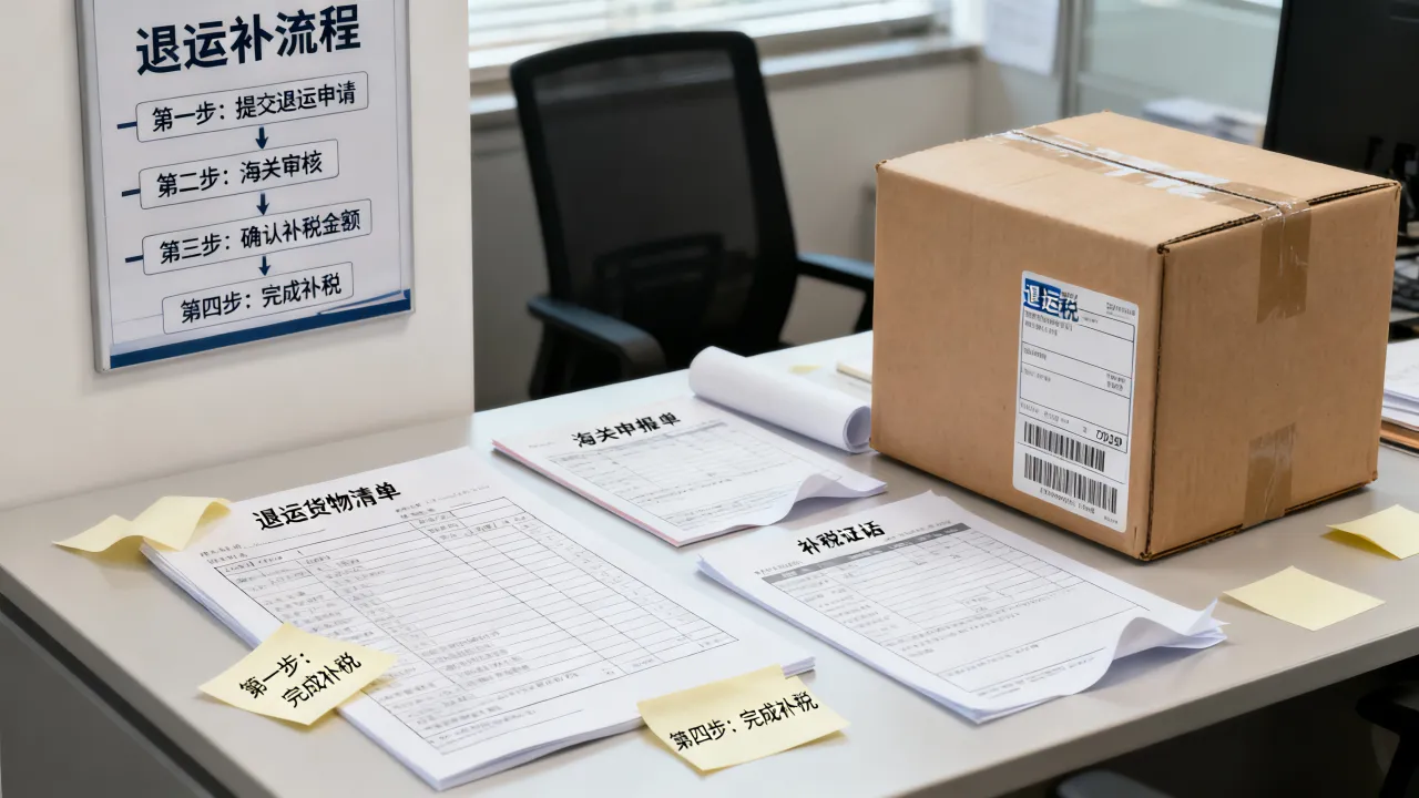 退运货物如何补税?退运补税流程与注意事项详解-图3 退运货物如何补税?退运补税流程与注意事项详解-图3