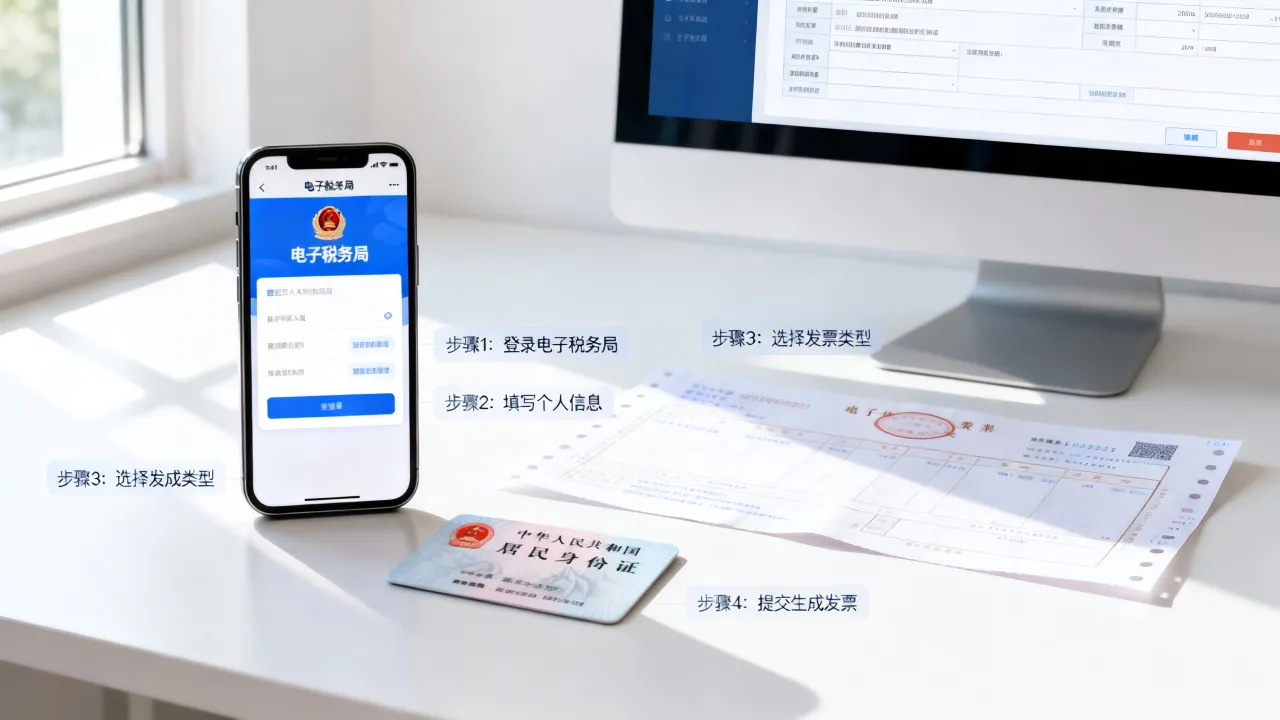 如何开个人发票，个人怎么开增值税普通发票？-图2