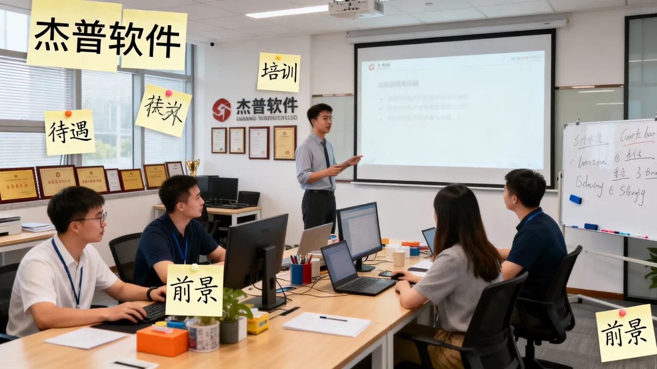 杰普软件怎么样，杰普软件培训靠谱吗？公司待遇前景如何-图2