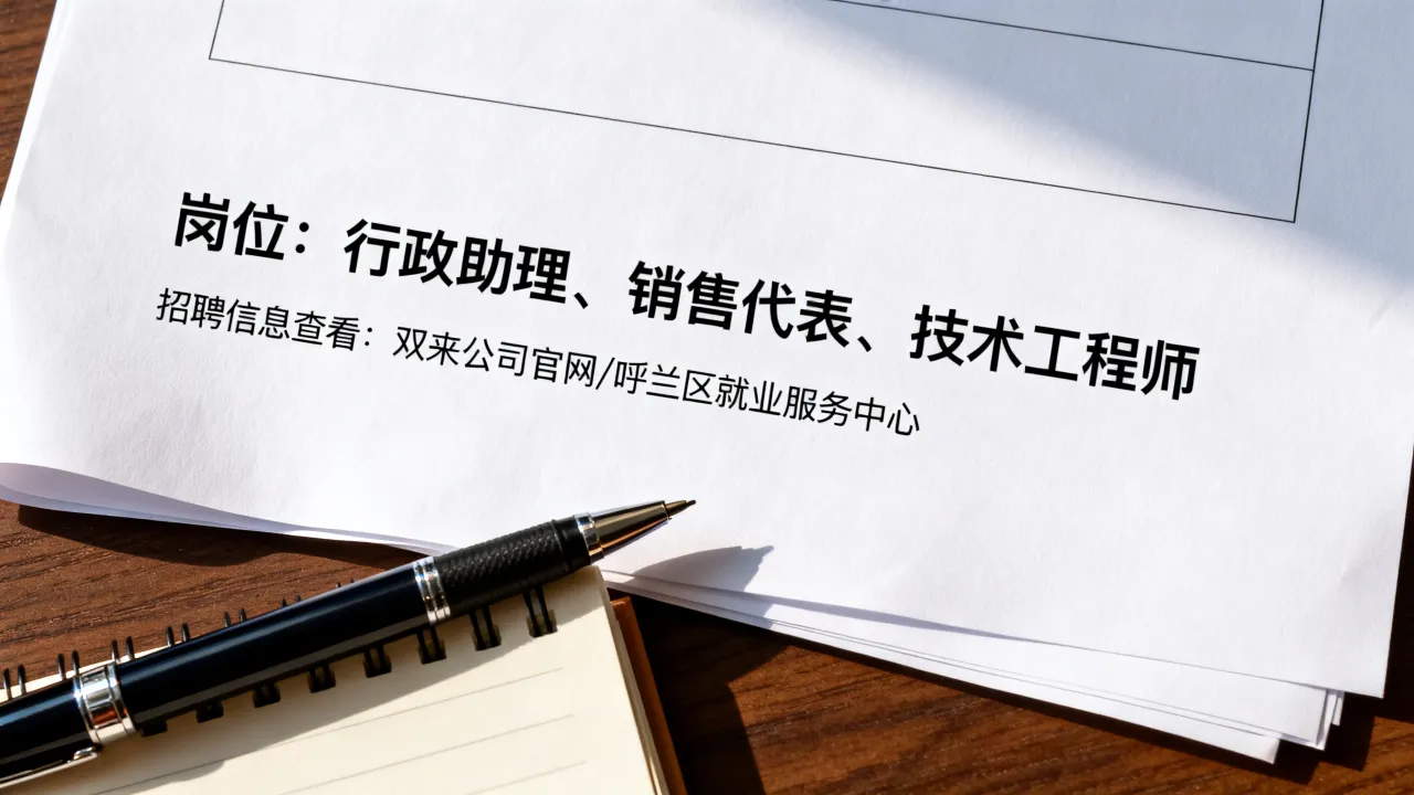 呼兰区双来招聘有哪些岗位，双来公司招聘信息在哪看