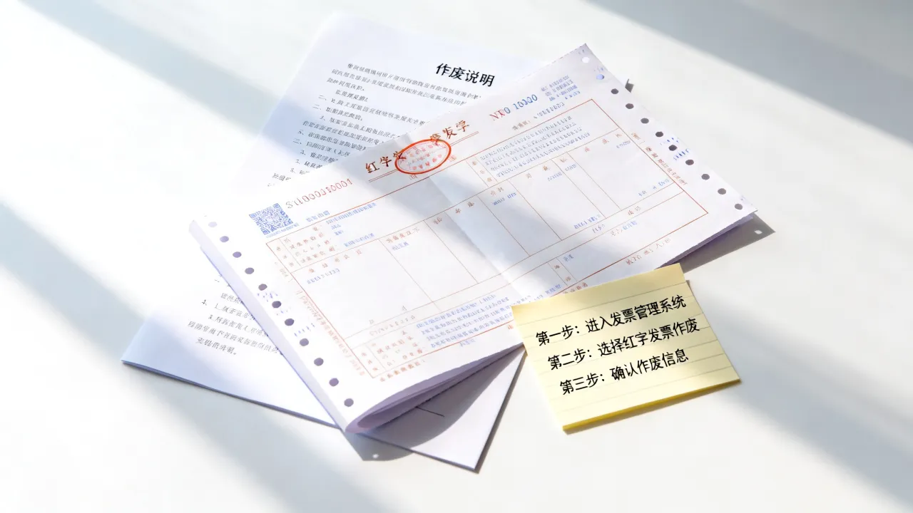 如何作废红字发票，红字发票怎么作废流程是什么