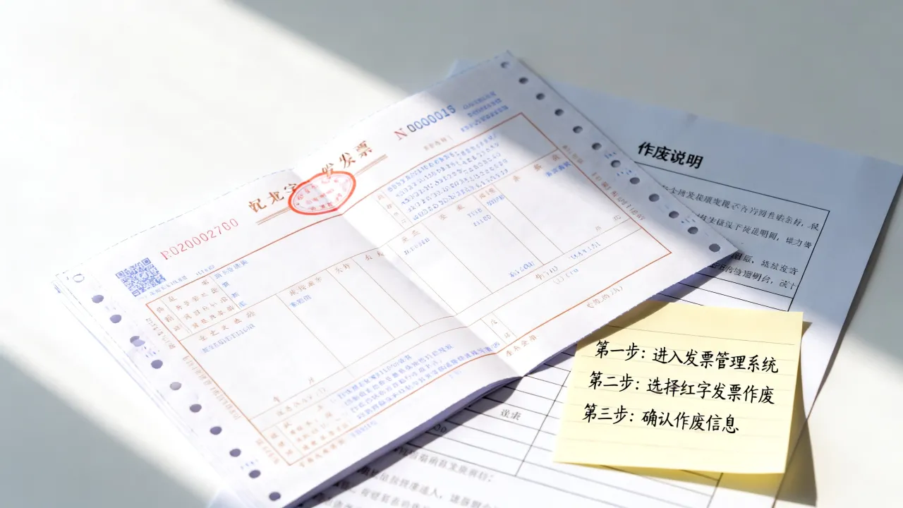 如何作废红字发票,红字发票怎么作废流程是什么-图2 如何作废红字发票,红字发票怎么作废流程是什么-图2