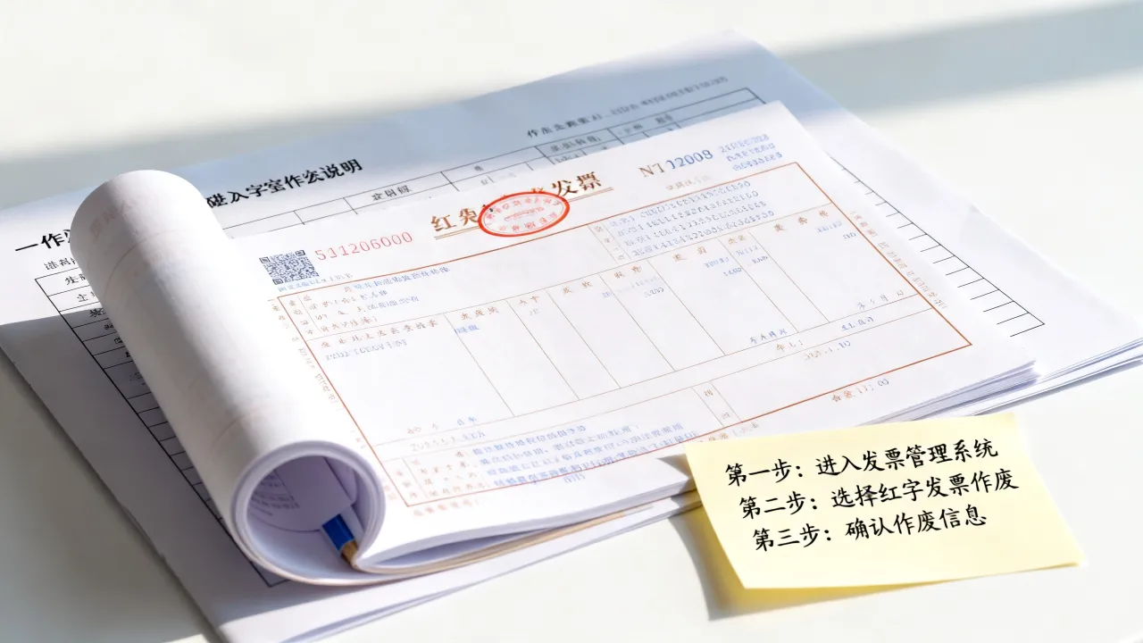 如何作废红字发票,红字发票怎么作废流程是什么-图3 如何作废红字发票,红字发票怎么作废流程是什么-图3