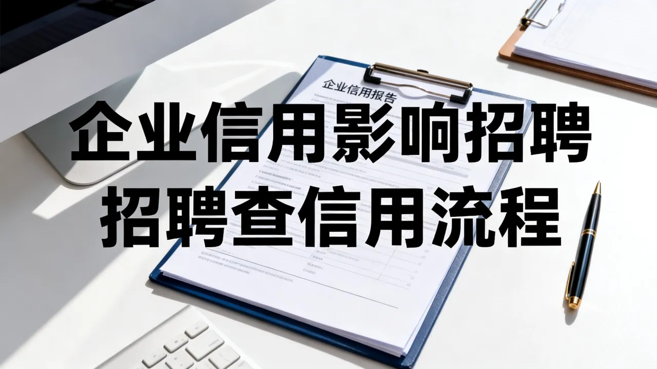 企业信用不好影响招聘吗，公司招聘怎么查企业信用？