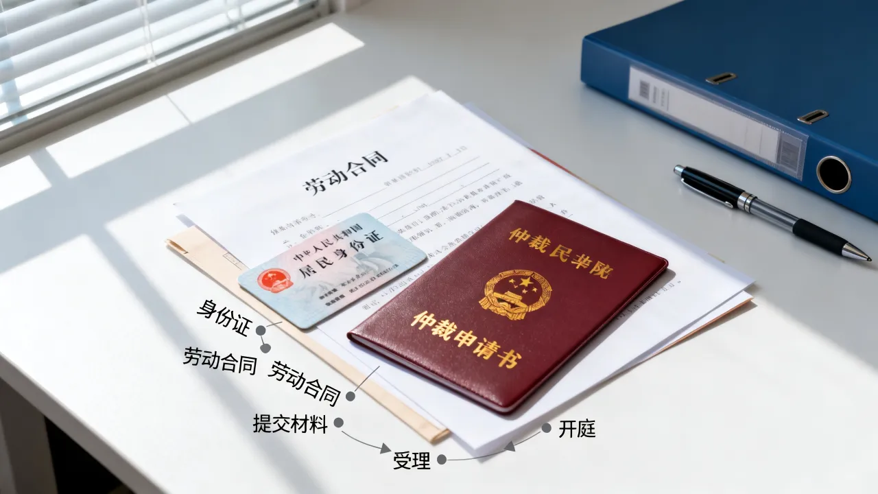 广州市劳动人事争议仲裁怎么申请,需要哪些材料和流程?